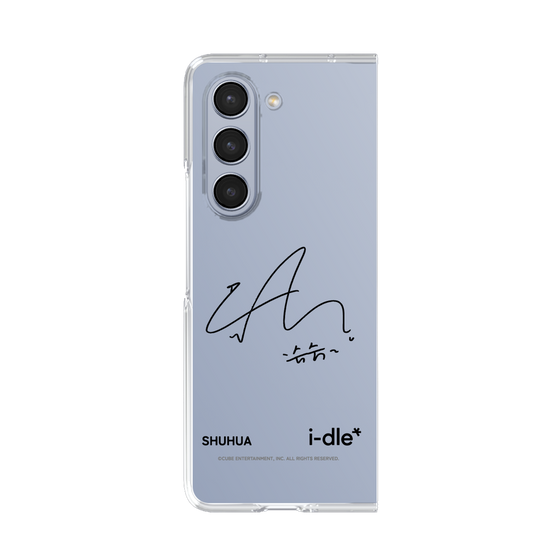 クリアケース［ 2025 i-dle first japan tour - 手書きサイン - SHUHUA ］