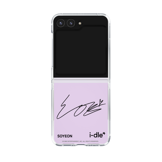 クリアケース［ 2025 i-dle first japan tour - 手書きサイン - SOYEON ］