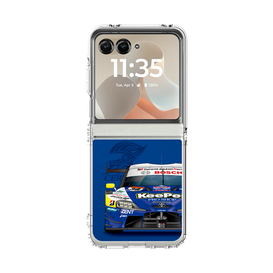 クリアケース［ CERUMO - KeePer CERUMO GR Supra - front ］