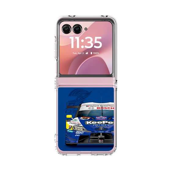 クリアケース［ CERUMO - KeePer CERUMO GR Supra - front ］