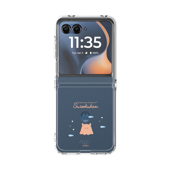 クリアケース［ つぶらな瞳の仲間達 - つぶらな瞳の水族館 - めんだこ ］