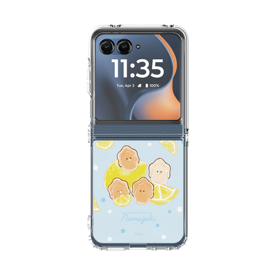 クリアケース［ つぶらな瞳の仲間達 - つぶらな瞳のなまがき - かきふらい ］