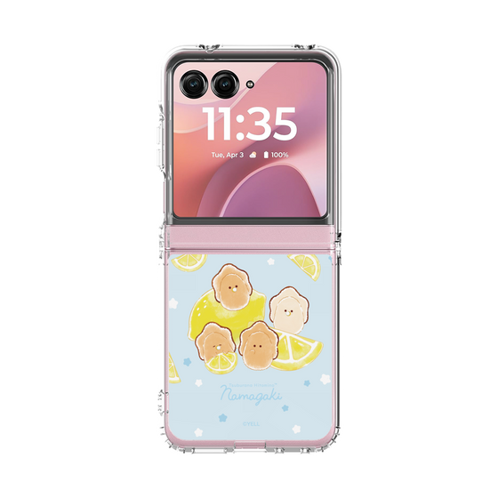 クリアケース［ つぶらな瞳の仲間達 - つぶらな瞳のなまがき - かきふらい ］