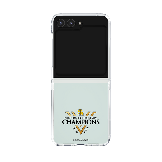 クリアケース［ 福岡ソフトバンクホークス - PERSOL PACIFIC LEAGUE 2025 CHAMOIONS ロゴ - クリア ］