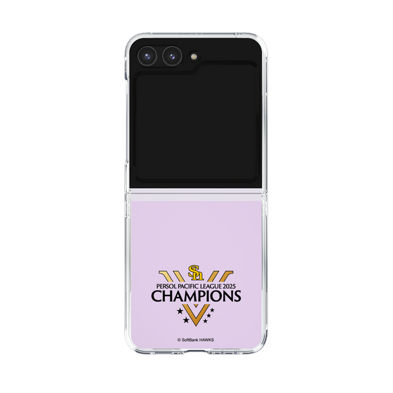 クリアケース［ 福岡ソフトバンクホークス - PERSOL PACIFIC LEAGUE 2025 CHAMOIONS ロゴ - クリア ］