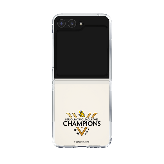 クリアケース［ 福岡ソフトバンクホークス - PERSOL PACIFIC LEAGUE 2025 CHAMOIONS ロゴ - クリア ］