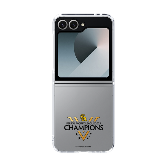 クリアケース［ 福岡ソフトバンクホークス - PERSOL PACIFIC LEAGUE 2025 CHAMOIONS ロゴ - クリア ］