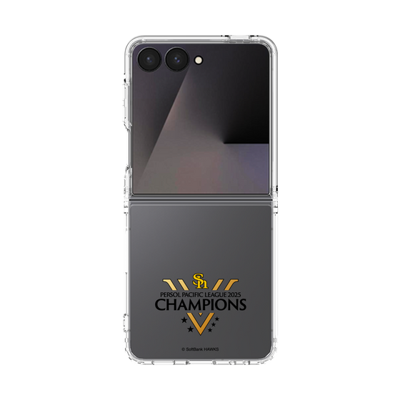 クリアケース［ 福岡ソフトバンクホークス - PERSOL PACIFIC LEAGUE 2025 CHAMOIONS ロゴ - クリア ］
