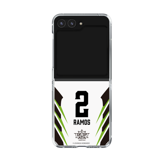 クリアケース［ レバンガ北海道 - #2 RAMOS - AWAY - 裏 ］