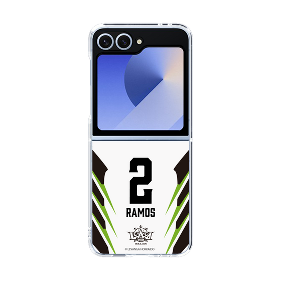 クリアケース［ レバンガ北海道 - #2 RAMOS - AWAY - 裏 ］