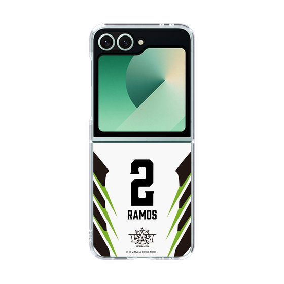クリアケース［ レバンガ北海道 - #2 RAMOS - AWAY - 裏 ］