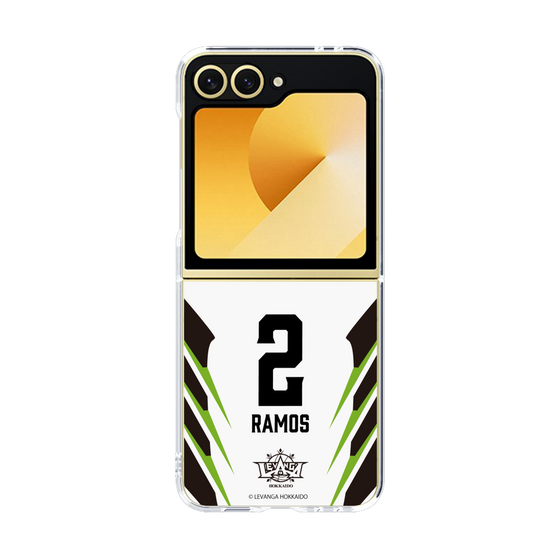 クリアケース［ レバンガ北海道 - #2 RAMOS - AWAY - 裏 ］