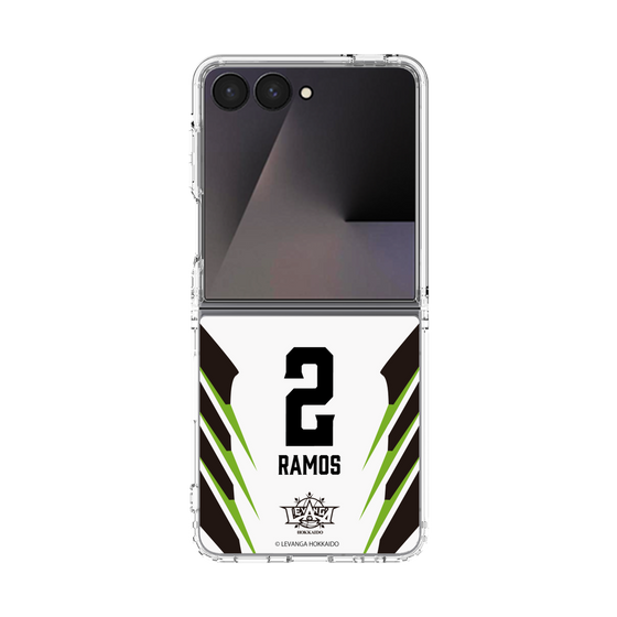 クリアケース［ レバンガ北海道 - #2 RAMOS - AWAY - 裏 ］
