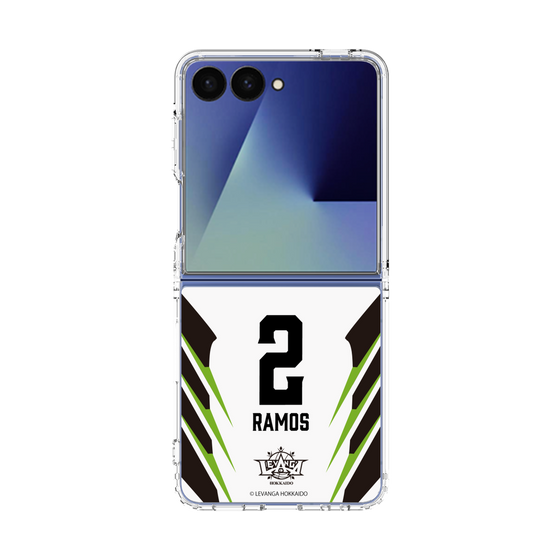 クリアケース［ レバンガ北海道 - #2 RAMOS - AWAY - 裏 ］
