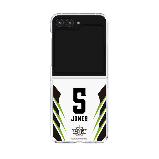クリアケース［ レバンガ北海道 - #5 JONES - AWAY - 裏 ］