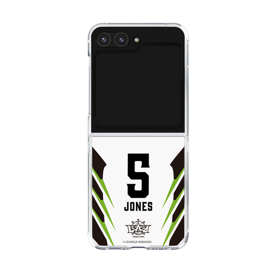クリアケース［ レバンガ北海道 - #5 JONES - AWAY - 裏 ］