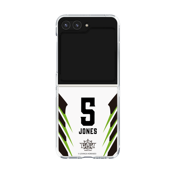 クリアケース［ レバンガ北海道 - #5 JONES - AWAY - 裏 ］
