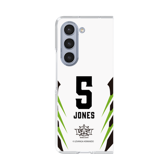クリアケース［ レバンガ北海道 - #5 JONES - AWAY - 裏 ］