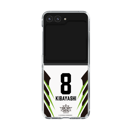 クリアケース［ レバンガ北海道 - #8 KIBAYASHI - AWAY - 裏 ］