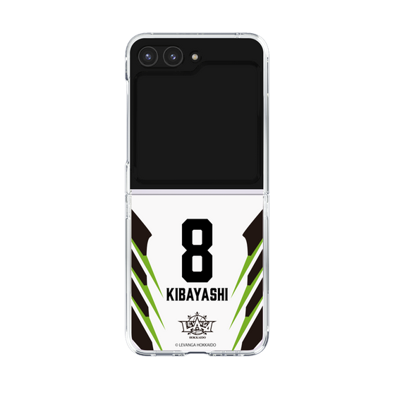 クリアケース［ レバンガ北海道 - #8 KIBAYASHI - AWAY - 裏 ］