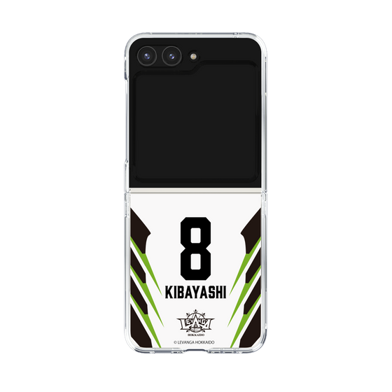 クリアケース［ レバンガ北海道 - #8 KIBAYASHI - AWAY - 裏 ］