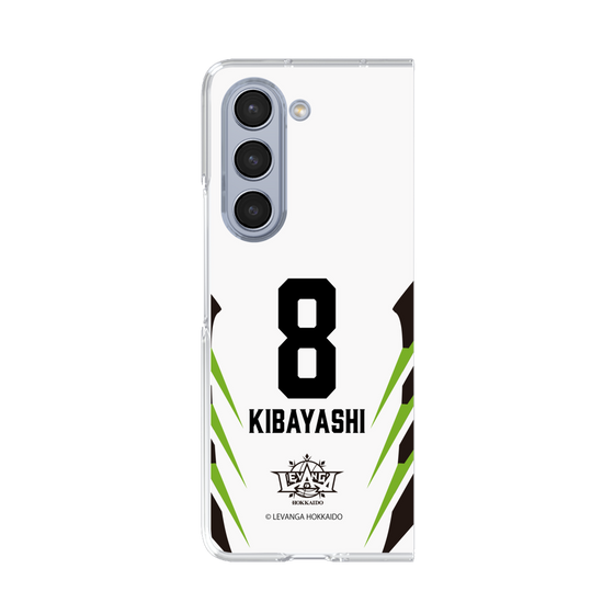 クリアケース［ レバンガ北海道 - #8 KIBAYASHI - AWAY - 裏 ］