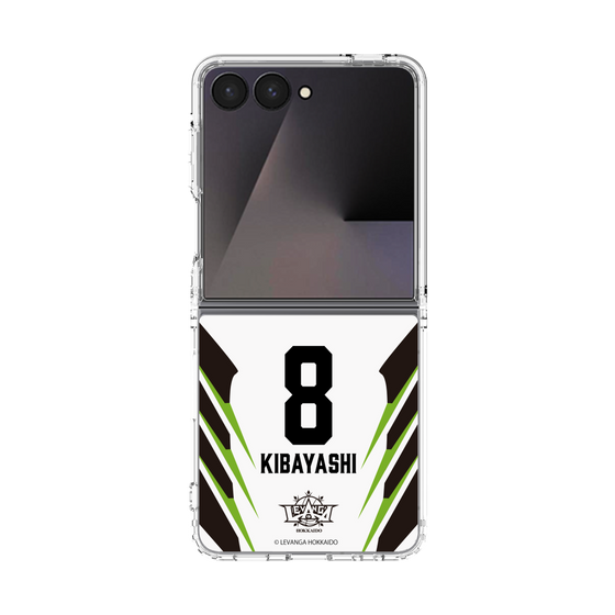 クリアケース［ レバンガ北海道 - #8 KIBAYASHI - AWAY - 裏 ］