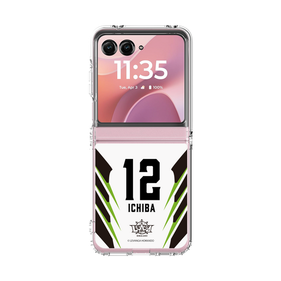 クリアケース［ レバンガ北海道 - #12 ICHIBA - AWAY - 裏 ］