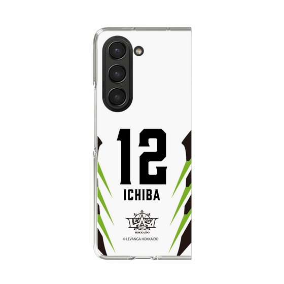 クリアケース［ レバンガ北海道 - #12 ICHIBA - AWAY - 裏 ］