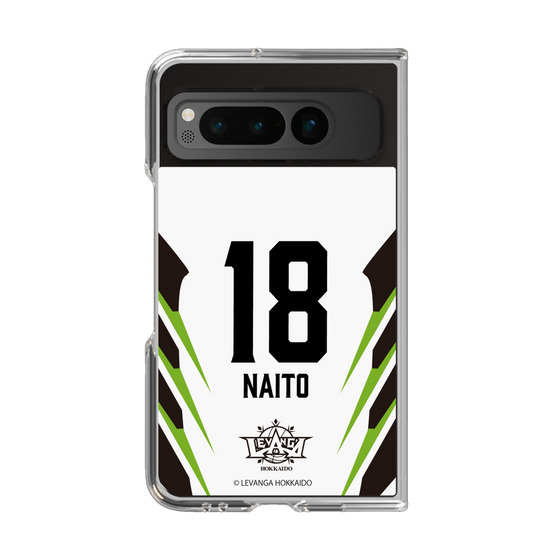 クリアケース［ レバンガ北海道 - #18 NAITO - AWAY - 裏 ］