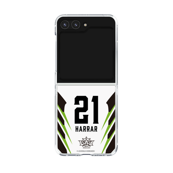 クリアケース［ レバンガ北海道 - #21 HARRAR - AWAY - 裏 ］