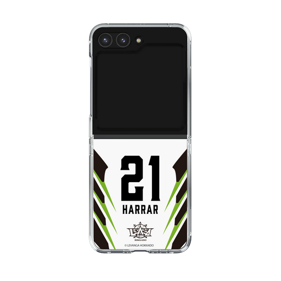 クリアケース［ レバンガ北海道 - #21 HARRAR - AWAY - 裏 ］