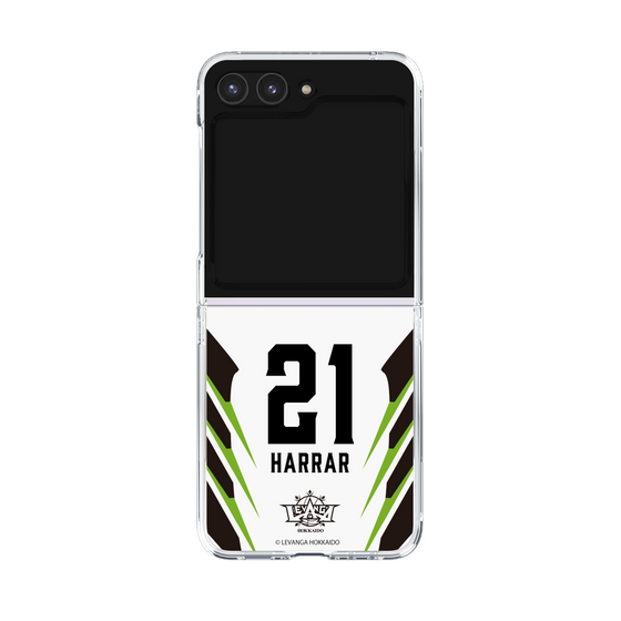 クリアケース［ レバンガ北海道 - #21 HARRAR - AWAY - 裏 ］