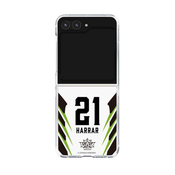 クリアケース［ レバンガ北海道 - #21 HARRAR - AWAY - 裏 ］