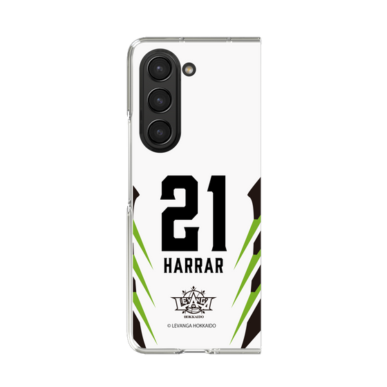 クリアケース［ レバンガ北海道 - #21 HARRAR - AWAY - 裏 ］