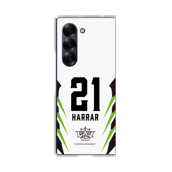 クリアケース［ レバンガ北海道 - #21 HARRAR - AWAY - 裏 ］