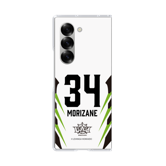 クリアケース［ レバンガ北海道 - #34 MORIZANE - AWAY - 裏 ］
