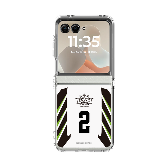 クリアケース［ レバンガ北海道 - #2 RAMOS - AWAY - 表 ］