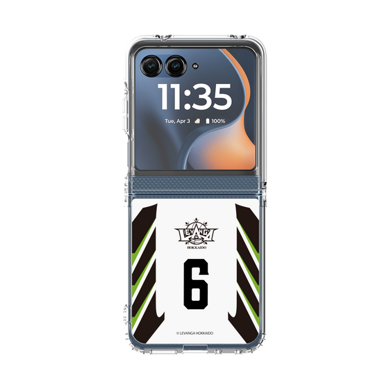 クリアケース［ レバンガ北海道 - #6 KIKUCHI - AWAY - 表 ］