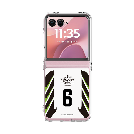 クリアケース［ レバンガ北海道 - #6 KIKUCHI - AWAY - 表 ］
