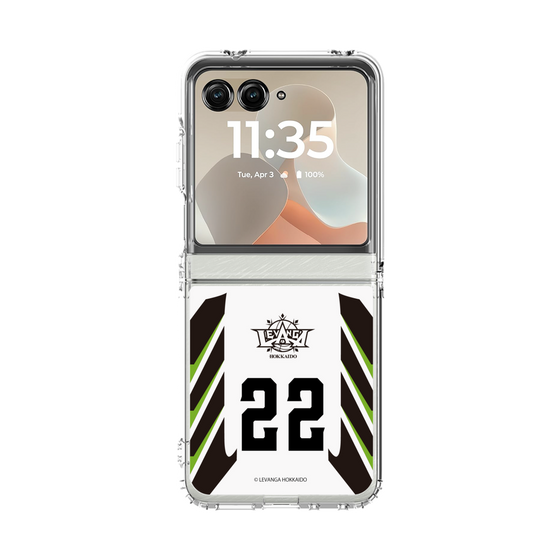 クリアケース［ レバンガ北海道 - #22 OKAFOR - AWAY - 表 ］
