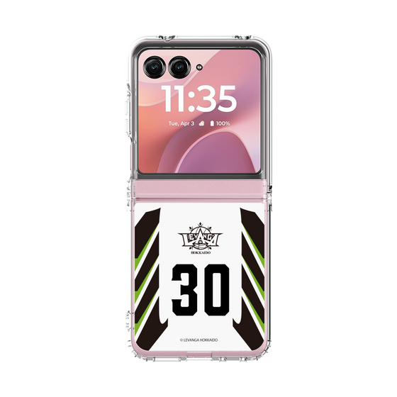 クリアケース［ レバンガ北海道 - #30 TOMINAGA - AWAY - 表 ］