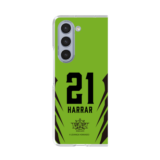 クリアケース［ レバンガ北海道 - #21 HARRAR - HOME - 裏 ］