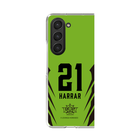 クリアケース［ レバンガ北海道 - #21 HARRAR - HOME - 裏 ］