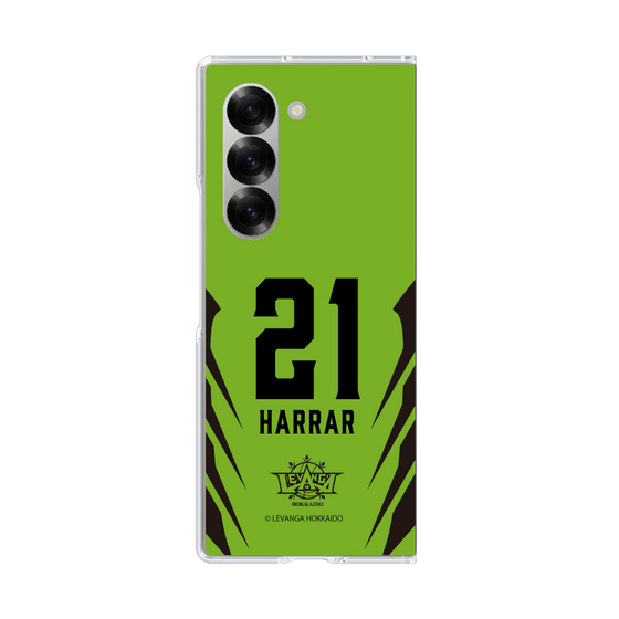クリアケース［ レバンガ北海道 - #21 HARRAR - HOME - 裏 ］
