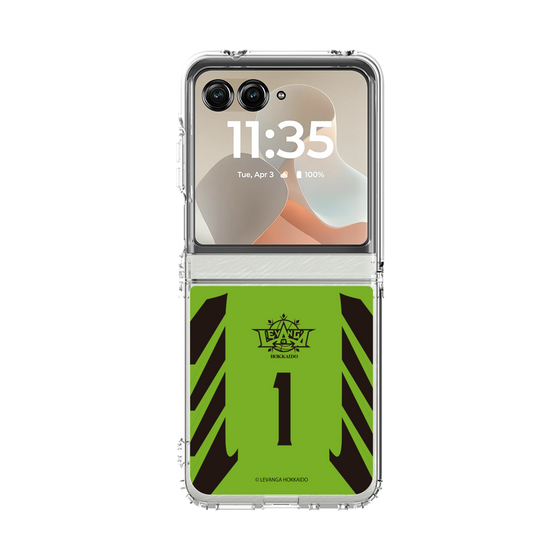 クリアケース［ レバンガ北海道 - #1 SEKINO - HOME - 表 ］