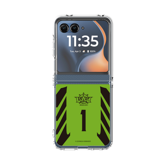 クリアケース［ レバンガ北海道 - #1 SEKINO - HOME - 表 ］