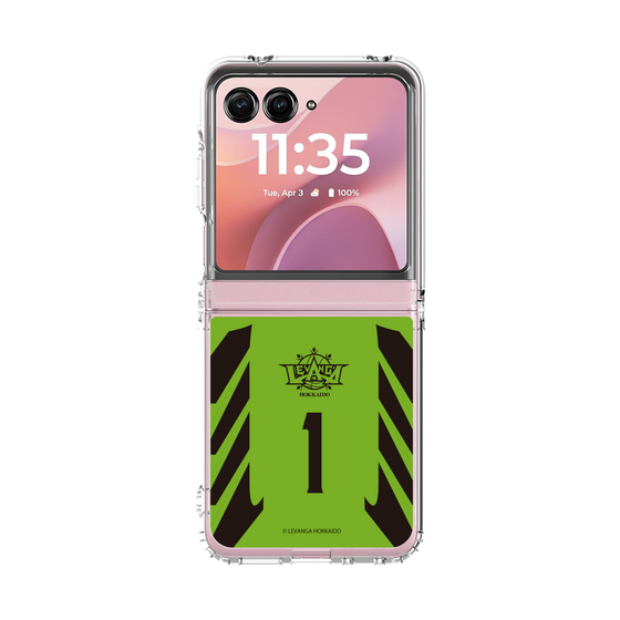 クリアケース［ レバンガ北海道 - #1 SEKINO - HOME - 表 ］