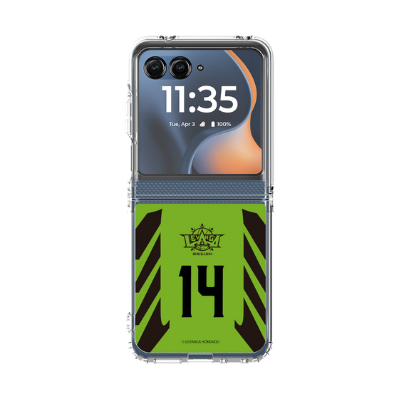 クリアケース［ レバンガ北海道 - #14 HOSHINO - HOME - 表 ］