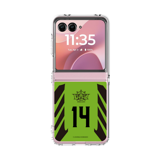 クリアケース［ レバンガ北海道 - #14 HOSHINO - HOME - 表 ］